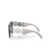 Lunettes de soleil Versace VE4483D 593/87 grey transparent - Vignette du produit 3/4