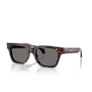 Occhiali da sole Versace VE4486 550981 havana - tre quarti