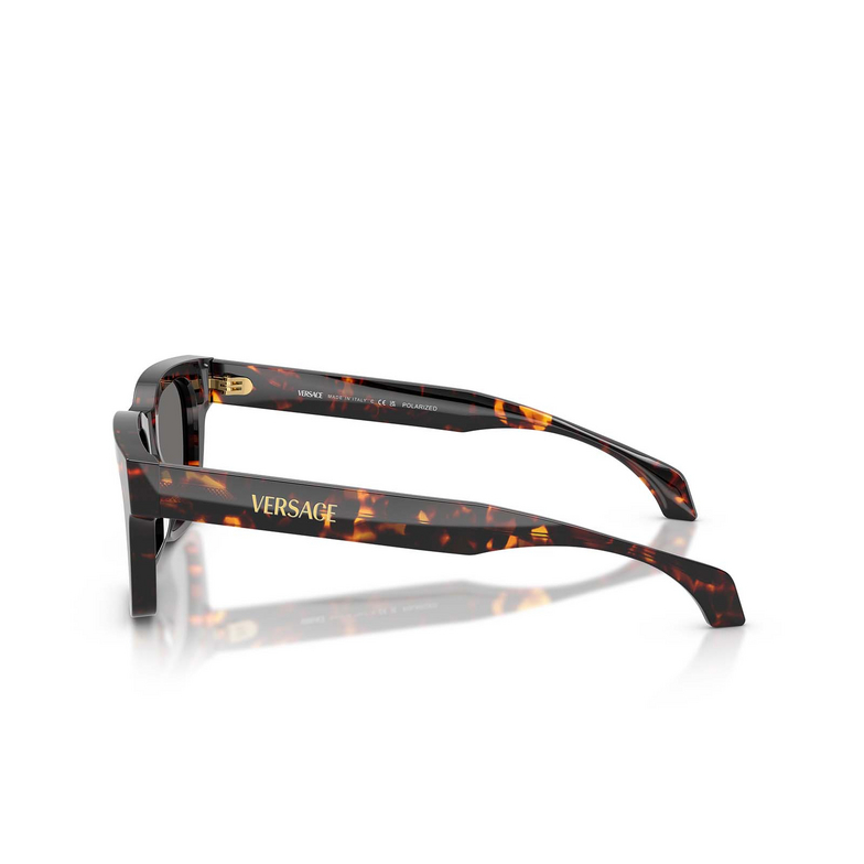 Occhiali da sole Versace VE4486 550981 havana - 3/4