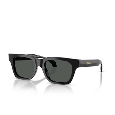 Occhiali da sole Versace VE4486 GB1/87 black - tre quarti