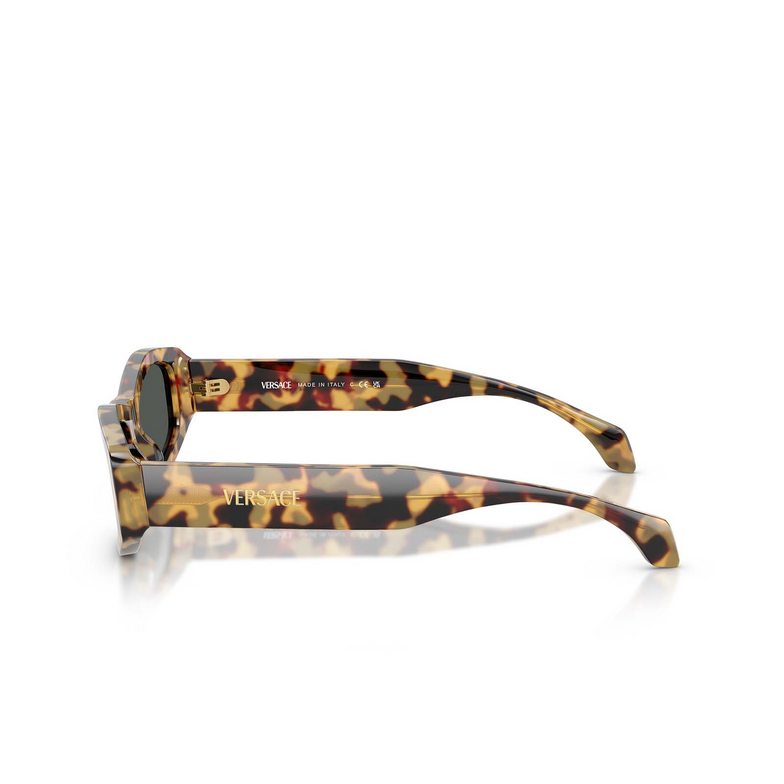 Occhiali da sole Versace VE4487 777/87 brown yellow havana - 3/4