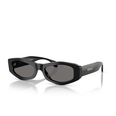 Lunettes de soleil Versace VE4487 GB1/81 black - Vue trois quarts