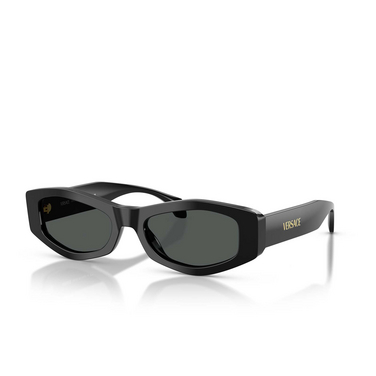 Occhiali da sole Versace VE4487 GB1/87 black - tre quarti