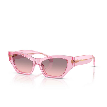Occhiali da sole Versace VE4488U 53705M transparent rose - tre quarti