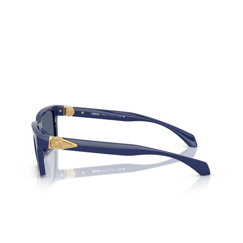 Occhiali da sole Versace VE4490U 545087 solid blue - 3/4