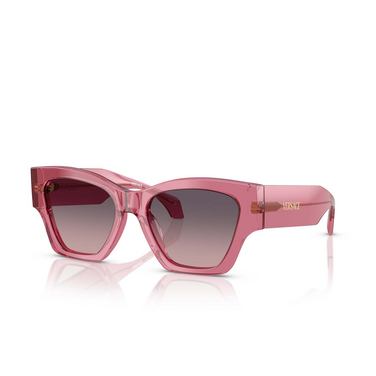 Occhiali da sole Versace VE4492U 551646 transparent pink - tre quarti