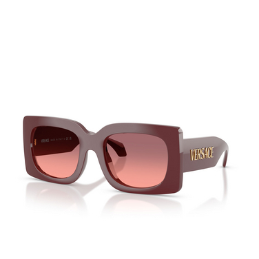 Occhiali da sole Versace VE4496U 551520 burgundy - tre quarti