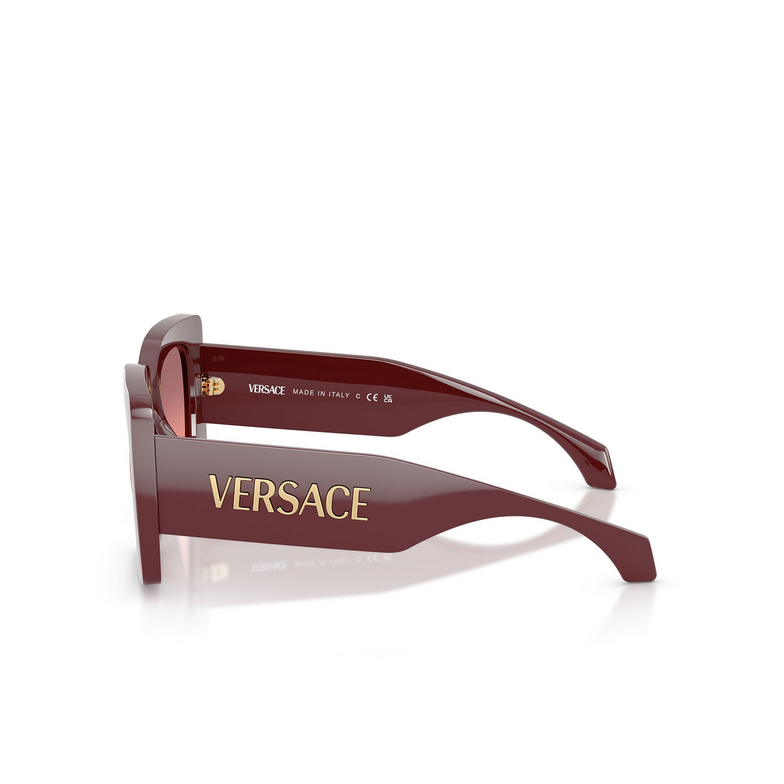 Occhiali da sole Versace VE4496U 551520 burgundy - 3/4