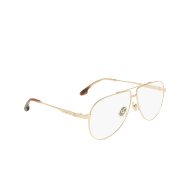 Victoria Beckham VB2137 Eyeglasses 714 gold - three-quarters view