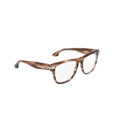 Victoria Beckham VB2676 Eyeglasses 228 light brown horn - three-quarters view