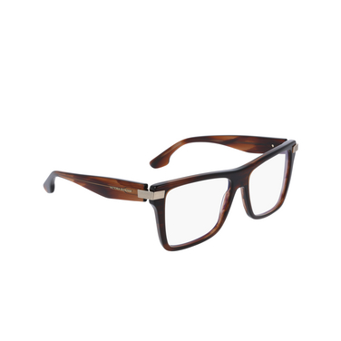 Victoria Beckham VB2677 Eyeglasses 227 brown horn - three-quarters view