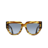 Lunettes de soleil Victoria Beckham VB679S 224 striped tobacco - Vignette du produit 1/3