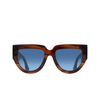 Victoria Beckham VB679S Sunglasses 227 brown horn - product thumbnail 1/3