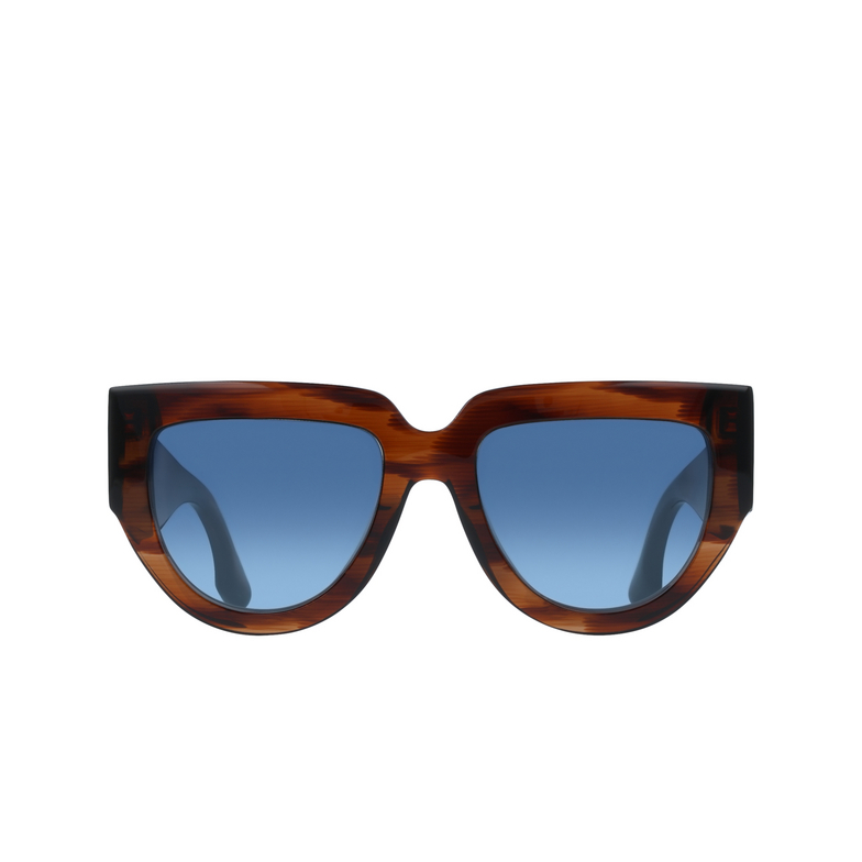 Victoria Beckham VB679S Sunglasses 227 brown horn - 1/3