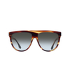 Victoria Beckham VB680S Sunglasses 230 striped brown - product thumbnail 1/3