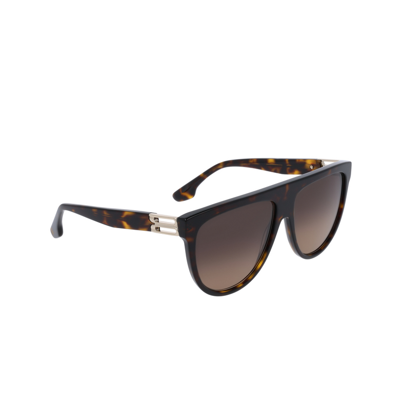 Lunettes de soleil Victoria Beckham VB680S 234 dark havana - 2/3