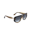 Lunettes de soleil Victoria Beckham VB681S 318 striped khaki - Vignette du produit 2/3