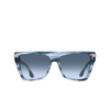 Lunettes de soleil Victoria Beckham VB684S 035 grey horn - Vignette du produit 1/2