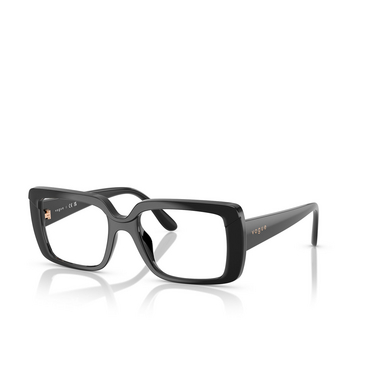 Vogue VO5636U Eyeglasses W44 black - three-quarters view