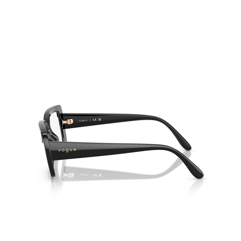 Vogue VO5636U Eyeglasses W44 black - 3/4
