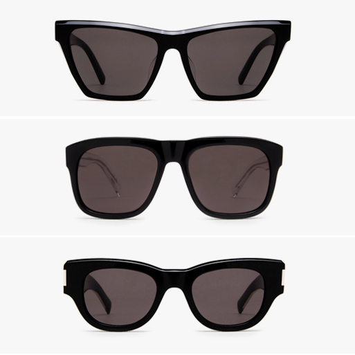 Shop trending black Saint Laurent sunglasses