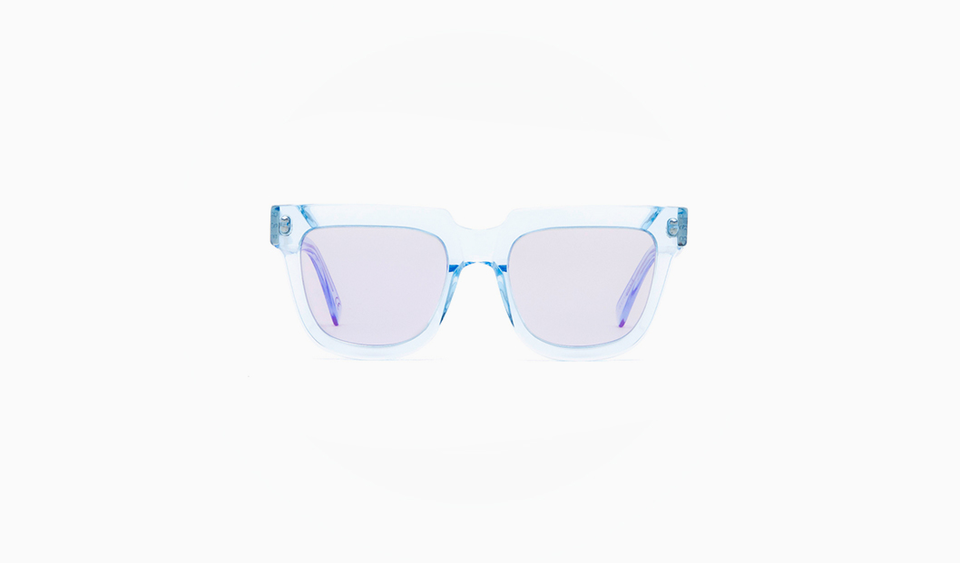 Retrosuperfuture blue tinted sunglasses