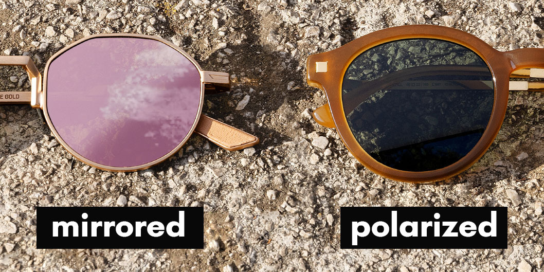 BNUS Polarized Sunglasses Men Women Corning Real Glass Lens Shiny Black /  Blue Mirrored Lenses - Walmart.com