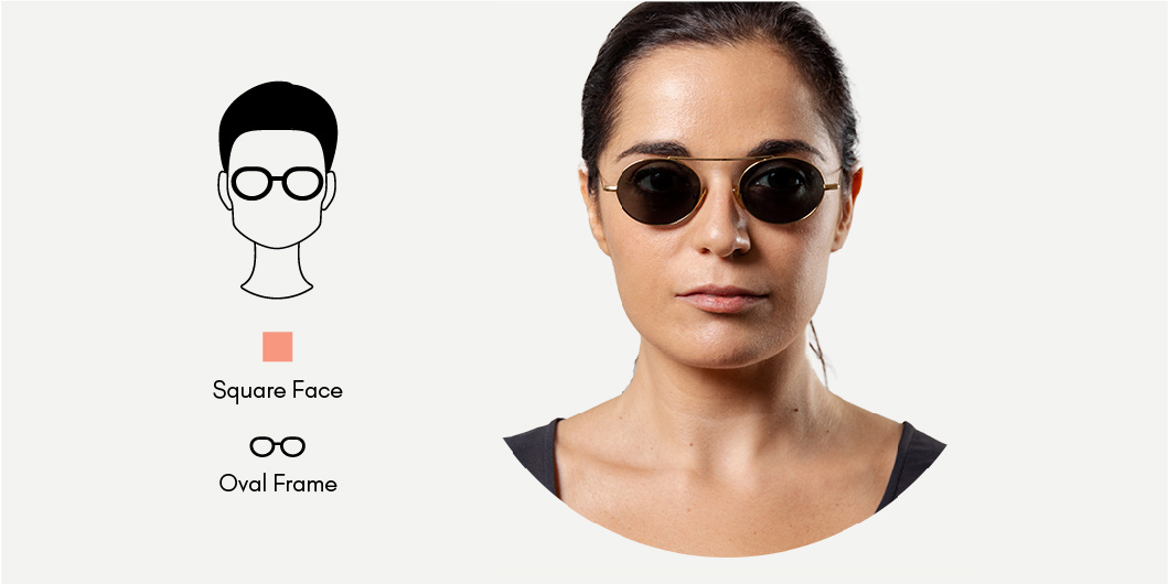 oval sunglasses for square face