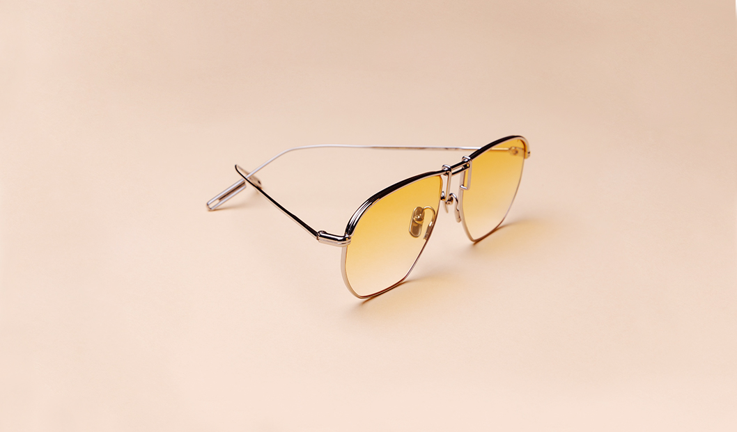 Randolph Aviator Sunglasses AF055, 23K Gold with American Gray Mineral  Glass - Flight Sunglasses