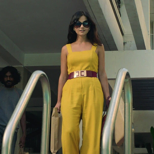 Jenna Coleman’s ‘70s outfit in “The Serpent”
