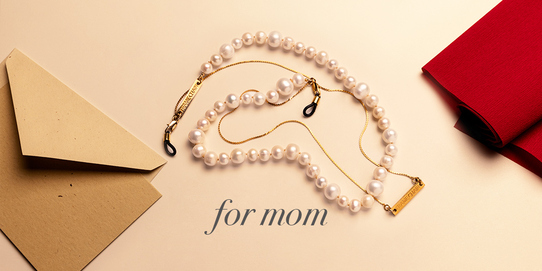 Unique holiday gift idea for mom: sunglass chains, charms and accessories