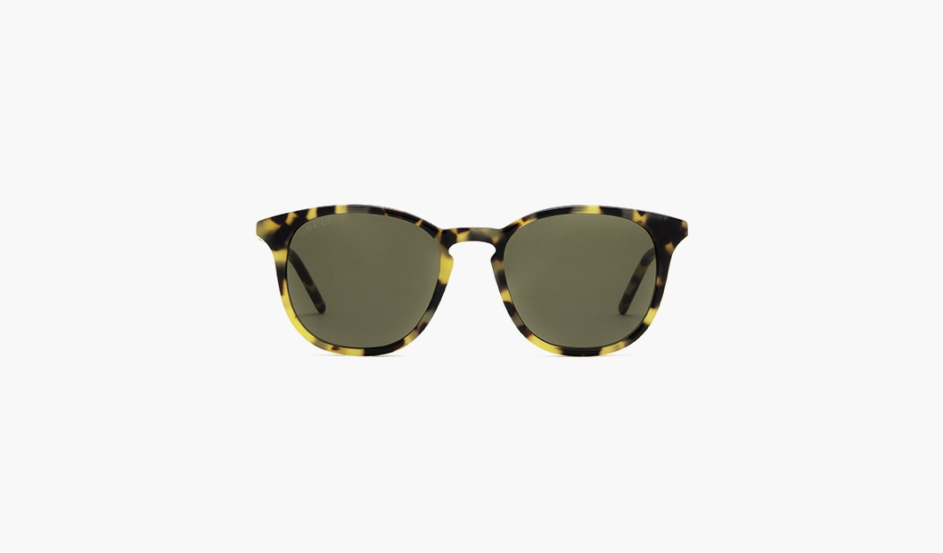 Gucci round sunglasses for men’s capsule wardrobe