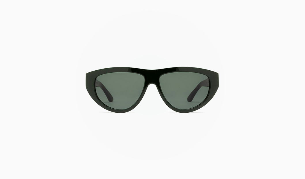 Huma dark green sunglasses