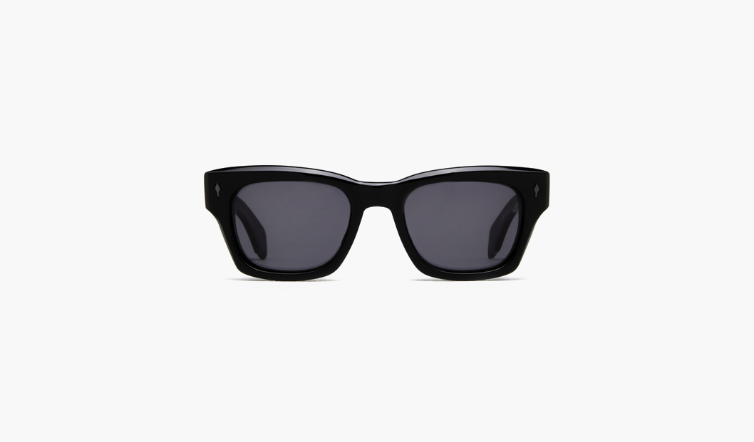 Jacques Marie Mage black sunglasses for minimalist capsule wardrobe